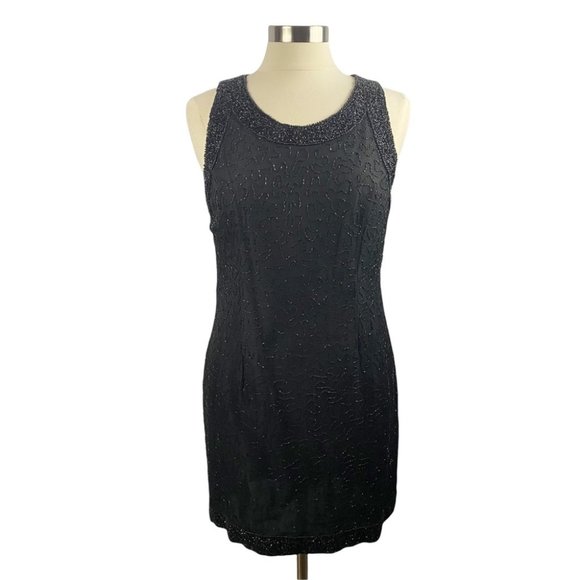 Laurence Kazar Dresses Vintage Laurence Kazar New York Beaded Dress